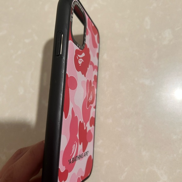 A Bathing Ape Casetify pink camp IPhone 11 case - Picture 5 of 7